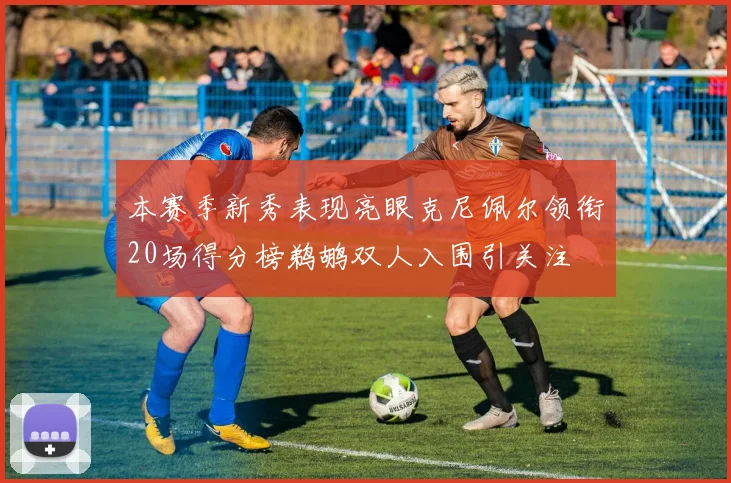 本赛季新秀表现亮眼克尼佩尔领衔20场得分榜鹈鹕双人入围引关注