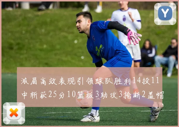 浓眉高效表现引领球队胜利14投11中斩获25分10篮板3助攻3抢断2盖帽